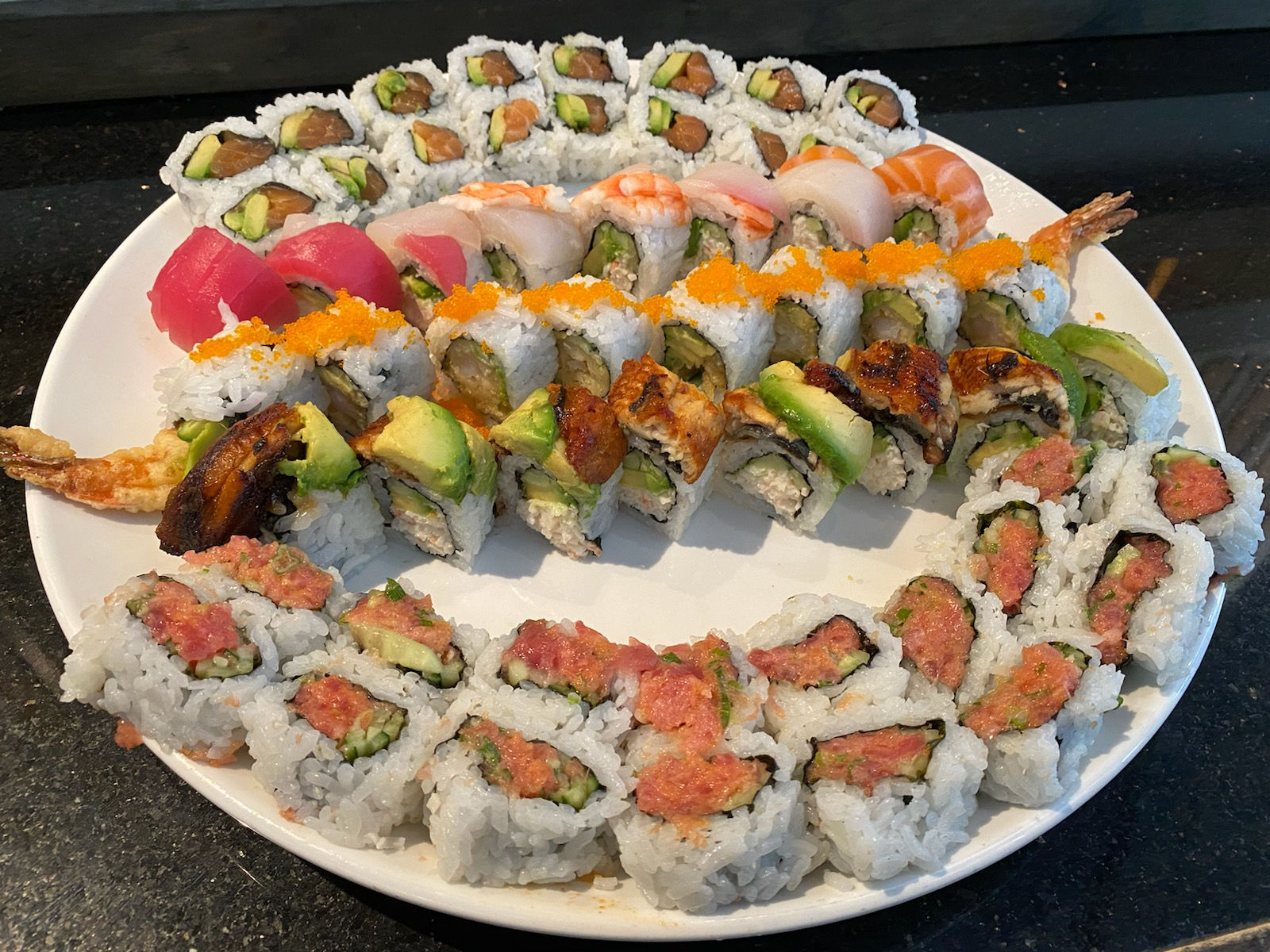 Party Plates Menu